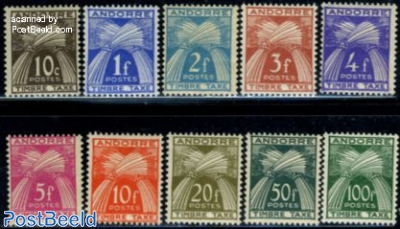 Postage due 10v