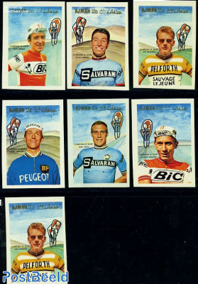 Cycling champions 7v imperforated