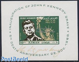 J.F. Kennedy death anniversary s/s