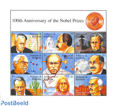 Nobel prize winners 9v m/s