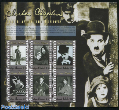 Charlie Chaplin 6v m/s