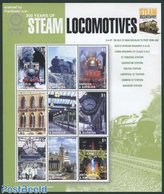 Steam locomotives 9v m/s