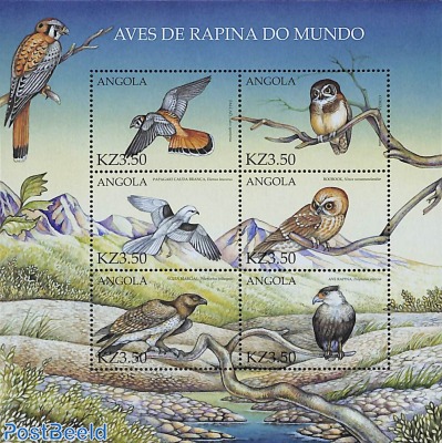 Birds of prey 6v m/s, Falco Sparverius