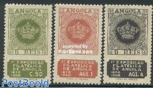 Philatelic exposition 3v