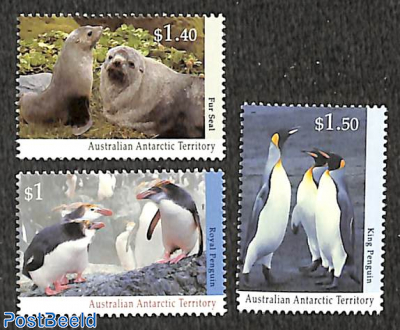 Antarctic wildlife 3v