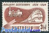 Railways centenary 1v