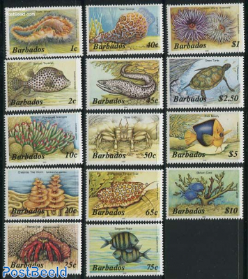 Definitives, fish 14v (with year 1986)