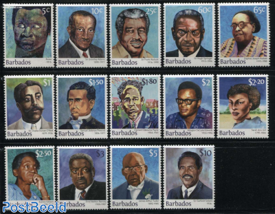 Founders of Barbados 14v
