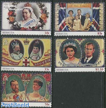 Diamond Anniversary of Coronation 5v