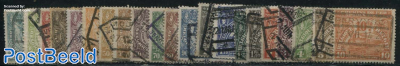 Railway stamps (London issue) 21v