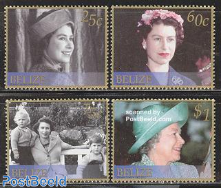 Elizabeth II golden jubilee 4v