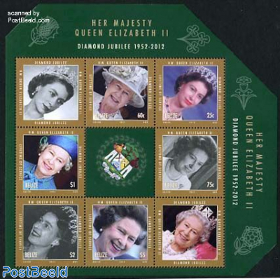 Queen bElizabeth II, Diamond jubilee 6v m/s