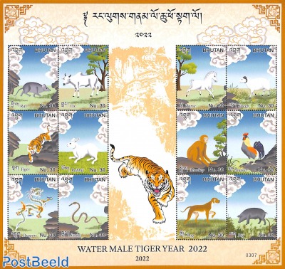 Water Male Tiger Year 12v m/s