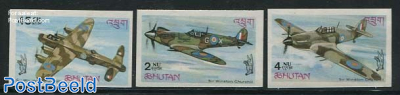 Battle of Britain 3v imperforated
