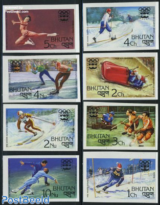 Winter Olympic Games 8v imperforated