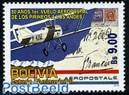 80th ann. First Airmail flight 1v