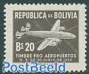 Airport stamp 1v