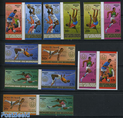 Olympic Games 7x2v imperforated