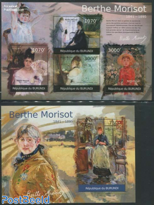 Berthe Morisot paintings 2 s/s
