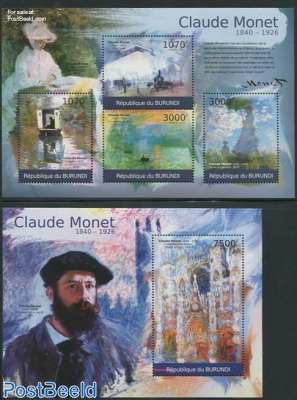Claude Monet paintings 2 s/s