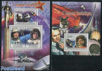 Soviet space flights 2 s/s