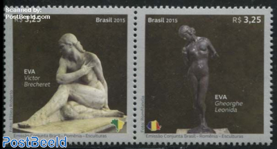 Sculptures 2v [:], Joint Issue Romania