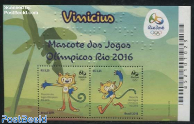 Olympics Mascotte Vinicius s/s