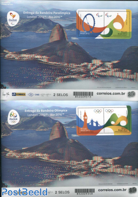 Olympics & Paralympics 2 s/s, 3D-background