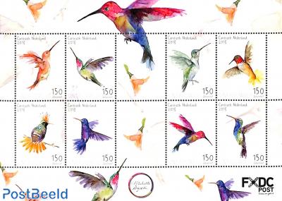 Sint Eustatius, Hummingbirds 8v m/s