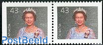 Definitive queen booklet pair