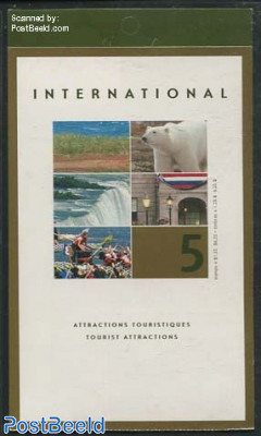 Tourism int. 5v in booklet