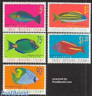Definitives, fish 5v