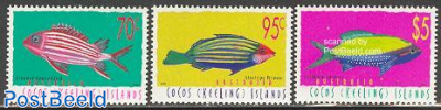 Definitives, fish 3v