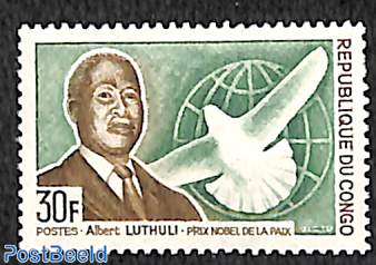 A. Luthuli (Peace Nobel prize 1960) 1v