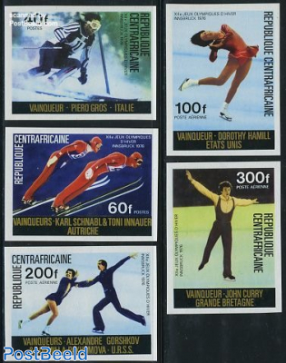 Winter Olympics Games 5v imperforated