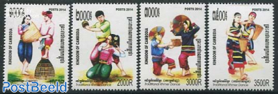 Traditional Khmer Dance 4v