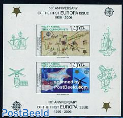 50 Years Europa stamps s/s imperforated