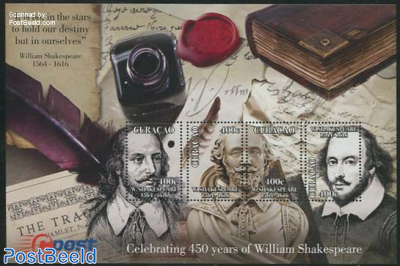 450 Years William Shakespeare 4v m/s