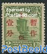 Overprint 1v