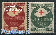 Manchukuo, Red Cross 2v