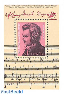 W.A. Mozart s/s