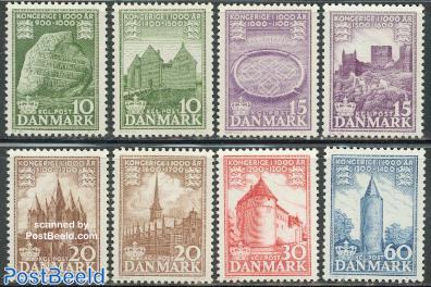 1000 years Denmark 8v