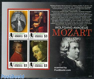 W.A. Mozart 4v m/s