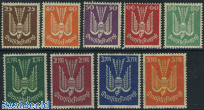 Airmail definitives 9v