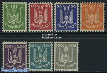 Airmail definitives 7v