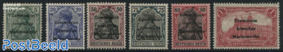 Marienwerder, Overprints 6v