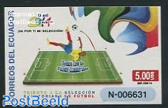 Worldcup football 1v, imperforated