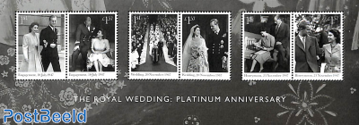 The Royal Wedding, Platinum anniversary 6v m/s