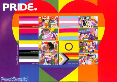 Pride 8v m/s s-a in collector's sheet