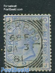 2.5p Darkcobalt, Queen Victoria